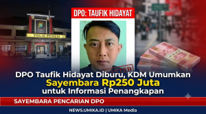 DPO Taufik Hidayat Diburu, KDM Umumkan Sayembara Rp250 Juta untuk Informasi Penangkapan