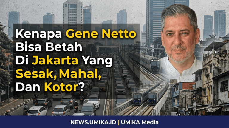 Jakarta: Sesak di Dunia, Lapang di Hati? Alasan Menohok Gene Netto Tetap Betah