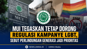 MUI Tegaskan Tetap Dorong Regulasi Kampanye LGBT, Sebut Perlindungan Generasi Jadi Prioritas