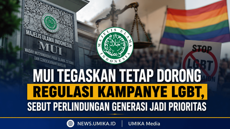 MUI Tegaskan Tetap Dorong Regulasi Kampanye LGBT, Sebut Perlindungan Generasi Jadi Prioritas