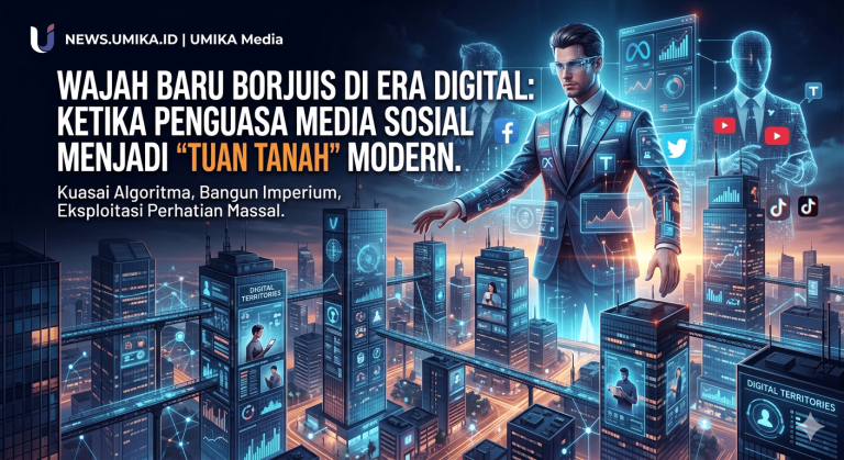 Wajah Baru Borjuis di Era Digital: Ketika Penguasa Media Sosial Menjadi “Tuan Tanah” Modern