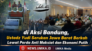 Takbir Bergema di Aksi Bandung, Ustadz Yudi Serukan Jawa Barat Berkah Lewat Perda Anti Maksiat dan Ekonomi Putih