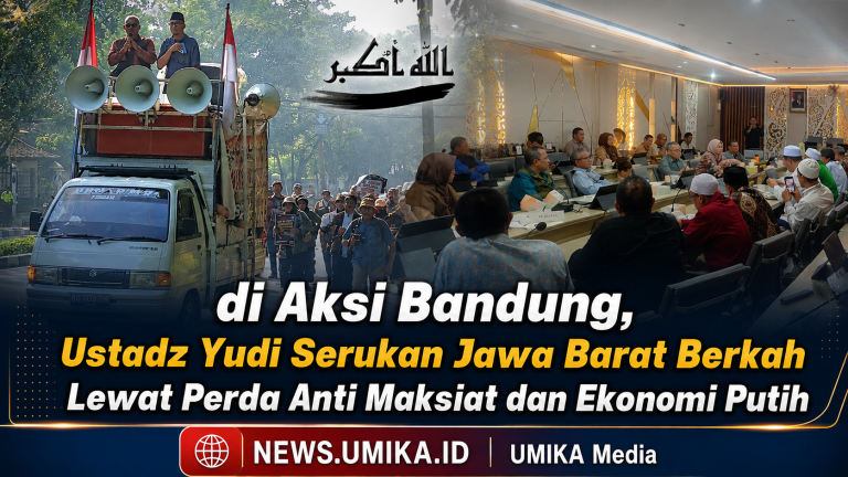 Takbir Bergema di Aksi Bandung, Ustadz Yudi Serukan Jawa Barat Berkah Lewat Perda Anti Maksiat dan Ekonomi Putih