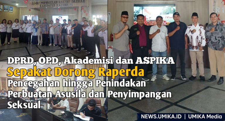 DPRD, OPD, Akademisi dan ASPIKA Sepakat Dorong Raperda Pencegahan hingga Penindakan Perbuatan Asusila dan Penyimpangan Seksual