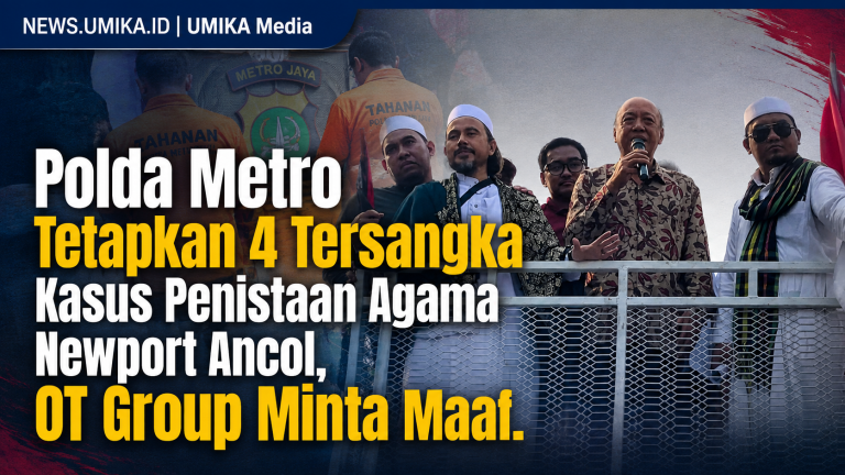 Polda Metro Tetapkan 4 Tersangka Kasus Penistaan Agama Newport Ancol, OT Group Minta Maaf