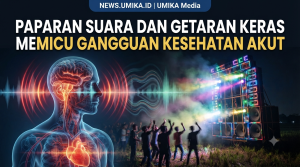 Paparan Suara dan Getaran Keras Memicu Gangguan Kesehatan Akut