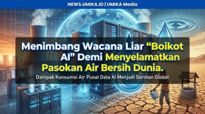 Menimbang Wacana Liar “Boikot AI” Demi Menyelamatkan Pasokan Air Bersih Dunia