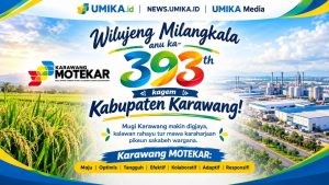 HUT ke-393 Kabupaten Karawang, UMIKA Media: Karawang MOTEKAR Harus Membawa Kemajuan dan Keberkahan