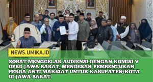 SOBAT Desak DPRD Jabar Bentuk Perda Anti Maksiat untuk Kabupaten/Kota